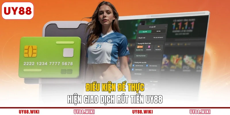 Điều kiện để thực hiện giao dịch rút tiền UY88
